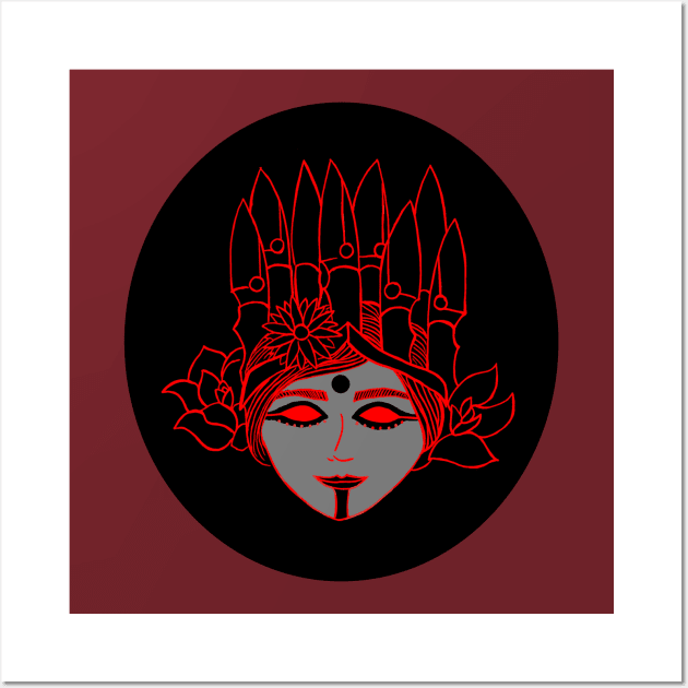 Shaman Queen v2 - Everyday Care-y Wall Art by legendsinink